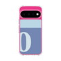 スリムプロテクションケース［ オリジナル - initial two tone - O blue ］