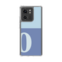 スリムプロテクションケース［ オリジナル - initial two tone - O blue ］