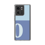 スリムプロテクションケース［ オリジナル - initial two tone - O blue ］