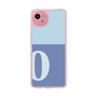 スリムプロテクションケース［ オリジナル - initial two tone - O blue ］
