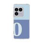 スリムプロテクションケース［ オリジナル - initial two tone - O blue ］