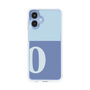 スリムプロテクションケース［ オリジナル - initial two tone - O blue ］