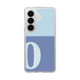 スリムプロテクションケース［ オリジナル - initial two tone - O blue ］