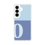 スリムプロテクションケース［ オリジナル - initial two tone - O blue ］