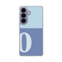 スリムプロテクションケース［ オリジナル - initial two tone - O blue ］