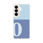 スリムプロテクションケース［ オリジナル - initial two tone - O blue ］
