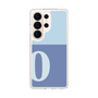 スリムプロテクションケース［ オリジナル - initial two tone - O blue ］