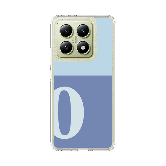 スリムプロテクションケース［ オリジナル - initial two tone - O blue ］