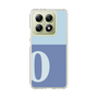スリムプロテクションケース［ オリジナル - initial two tone - O blue ］