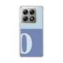 スリムプロテクションケース［ オリジナル - initial two tone - O blue ］