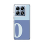スリムプロテクションケース［ オリジナル - initial two tone - O blue ］