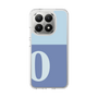 スリムプロテクションケース［ オリジナル - initial two tone - O blue ］