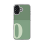 スリムプロテクションケース［ オリジナル - initial two tone - O green ］