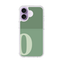 スリムプロテクションケース［ オリジナル - initial two tone - O green ］