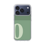 スリムプロテクションケース［ オリジナル - initial two tone - O green ］