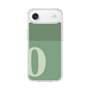 スリムプロテクションケース［ オリジナル - initial two tone - O green ］