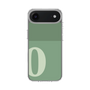 スリムプロテクションケース［ オリジナル - initial two tone - O green ］