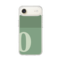 スリムプロテクションケース［ オリジナル - initial two tone - O green ］