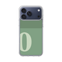 スリムプロテクションケース［ オリジナル - initial two tone - O green ］