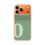 スリムプロテクションケース［ オリジナル - initial two tone - O green ］