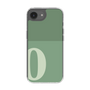 スリムプロテクションケース［ オリジナル - initial two tone - O green ］