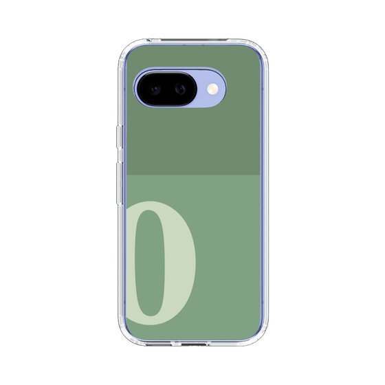 スリムプロテクションケース［ オリジナル - initial two tone - O green ］