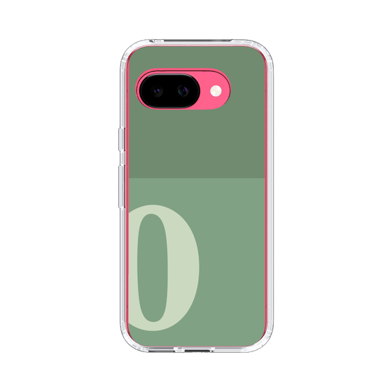 スリムプロテクションケース［ オリジナル - initial two tone - O green ］