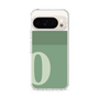 スリムプロテクションケース［ オリジナル - initial two tone - O green ］