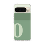 スリムプロテクションケース［ オリジナル - initial two tone - O green ］