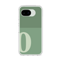 スリムプロテクションケース［ オリジナル - initial two tone - O green ］