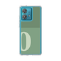 スリムプロテクションケース［ オリジナル - initial two tone - O green ］
