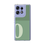 スリムプロテクションケース［ オリジナル - initial two tone - O green ］