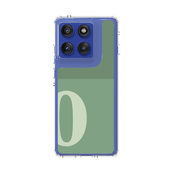 スリムプロテクションケース［ オリジナル - initial two tone - O green ］