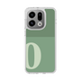 スリムプロテクションケース［ オリジナル - initial two tone - O green ］