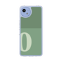 スリムプロテクションケース［ オリジナル - initial two tone - O green ］