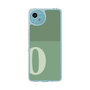 スリムプロテクションケース［ オリジナル - initial two tone - O green ］