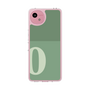 スリムプロテクションケース［ オリジナル - initial two tone - O green ］