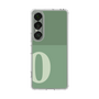 スリムプロテクションケース［ オリジナル - initial two tone - O green ］