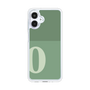 スリムプロテクションケース［ オリジナル - initial two tone - O green ］