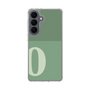 スリムプロテクションケース［ オリジナル - initial two tone - O green ］
