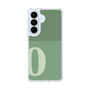 スリムプロテクションケース［ オリジナル - initial two tone - O green ］