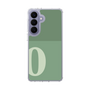 スリムプロテクションケース［ オリジナル - initial two tone - O green ］
