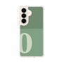 スリムプロテクションケース［ オリジナル - initial two tone - O green ］