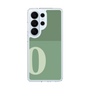 スリムプロテクションケース［ オリジナル - initial two tone - O green ］