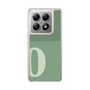 スリムプロテクションケース［ オリジナル - initial two tone - O green ］