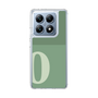 スリムプロテクションケース［ オリジナル - initial two tone - O green ］