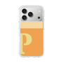 スリムプロテクションケース［ オリジナル - initial two tone - P orange ］