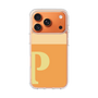 スリムプロテクションケース［ オリジナル - initial two tone - P orange ］