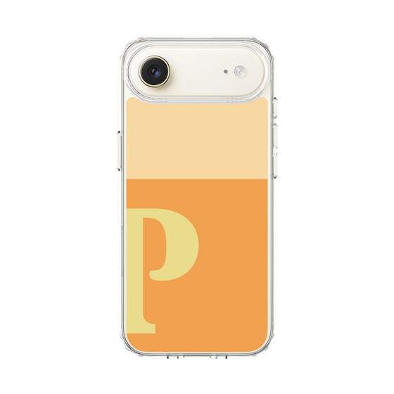 スリムプロテクションケース［ オリジナル - initial two tone - P orange ］