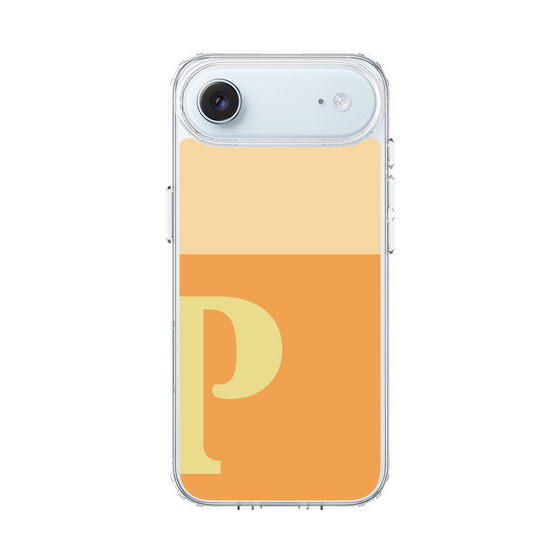 スリムプロテクションケース［ オリジナル - initial two tone - P orange ］